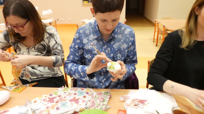 Wielkanocne decoupage